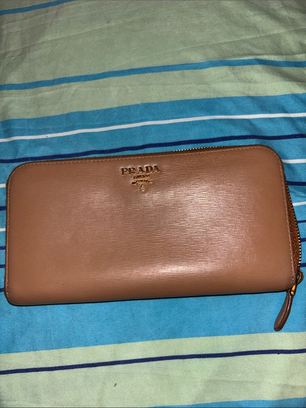 Prada continental wallet